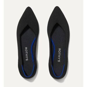 ROTHY'S The Point In Black Size 7